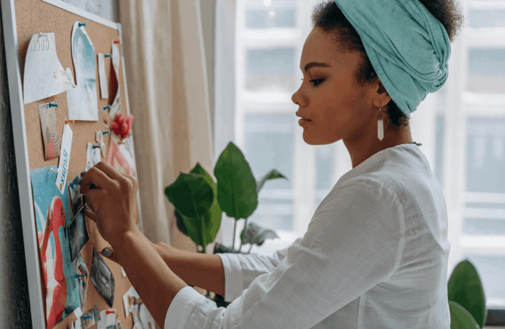 vision board 2025 selbstliebe coaching