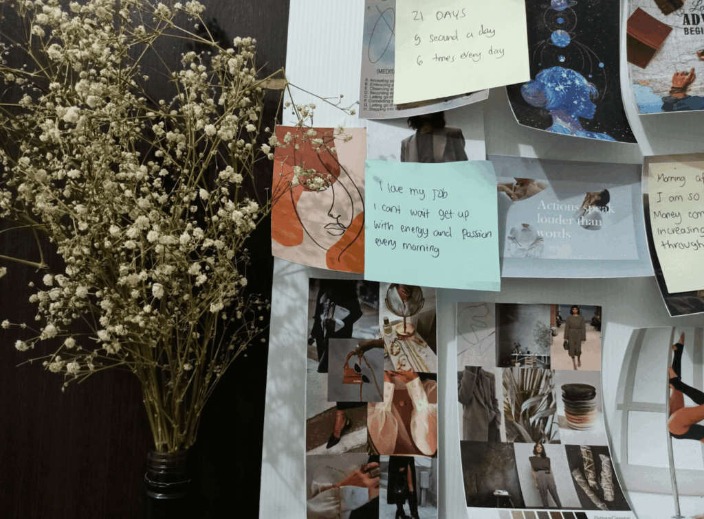 vision board 2025 selbstliebe coaching